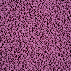 11/0 Czech Seed Beads #43174 Permalux Matte Purple 23g