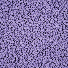 11/0 Czech Seed Beads #43175 Permalux Matte Lavender 23g