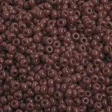 10/0 Czech Seed Beads #1030V Opaque Dark Red 22g