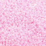 10/0 Czech Seed Beads #1429V Pearl Dyed Rose 22g