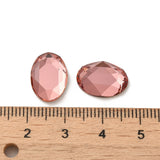 Rhinestone Cabochons, Oval 14x10mm Padparadscha 4/pk