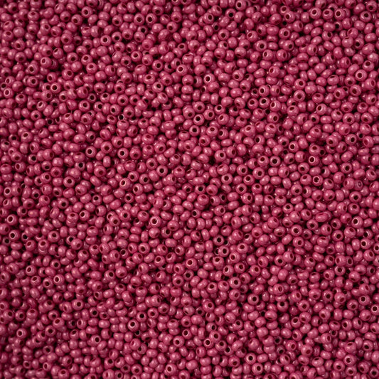 11/0 Czech Seed Beads #43221 Bright Plum Purple Sfinx Terra 23g