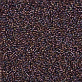 11/0 Czech Seed Beads #43225 Silver Lined Rainbow Purple 23g