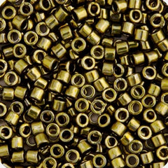 11/0 Delica Bead #0456 Olive Nickel Plated 5.2g