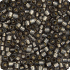 11/0 Delica Bead #0631 S/L Dark Grey Alabaster Opal 5.2g