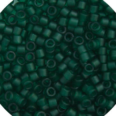 11/0 Delica Bead #0776 Tr Matte Emerald Dyed 5.2g