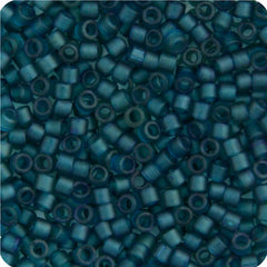 11/0 Delica Bead #0788 Tr Matte Dk Green Teal 5.2g