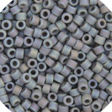 11/0 Delica Bead #0882 Grey AB Matte 5.2g