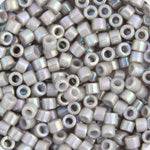 11/0 Delica Bead #1508 Op Lt Grey Smoke AB 50g Bag