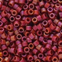 11/0 Delica Bead #2306 Frosted Glazed Rainbow Pink Fuchsia 5.2g