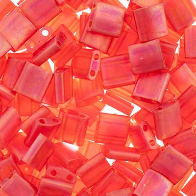 Tila Beads #0140FR Red Matte AB 5.2g