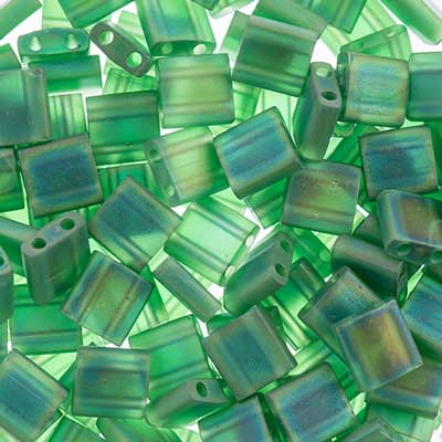 Tila Beads #0146FR Light Emerald Matte AB 5.2g