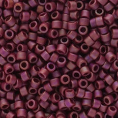 11/0 Delica Bead #2308 Frosted Glazed Rainbow Pink 5.2g