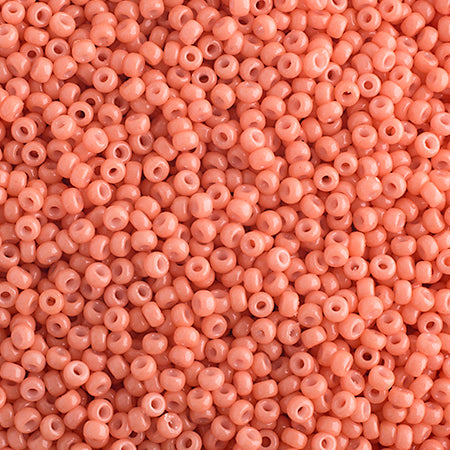 11/0 Miyuki Seed Beads #4462 Duracoat Med Salmon Pink 22g