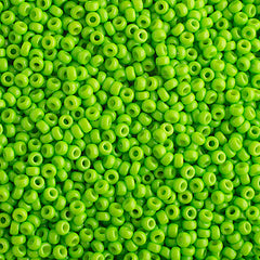 11/0 Miyuki Seed Beads #4471 Duracoat Bright Lime 22g