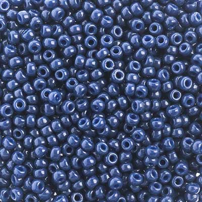 11/0 Miyuki Seed Beads #4493 Duracoat Navy Blue 22g