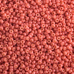 15/0 Miyuki Seed Beads #4464 Duracoat Dark Salmon Pink 22g