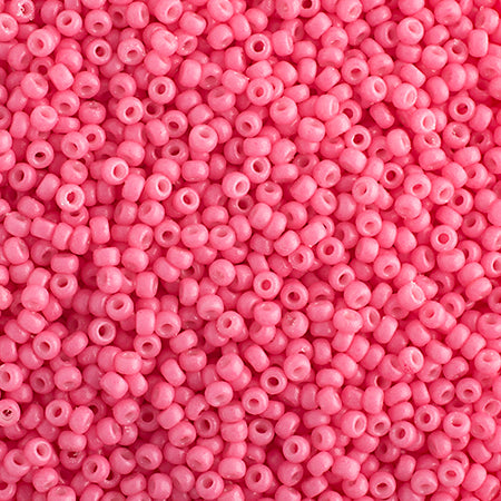 15/0 Miyuki Seed Beads #4467 Duracoat Bubblegum Pink 22g