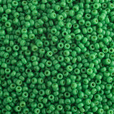 15/0 Miyuki Seed Beads #4476 Duracoat Spring Green 22g