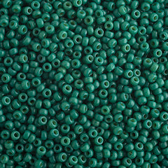 15/0 Miyuki Seed Beads #4477 Duracoat Spanish Palms Green 22g