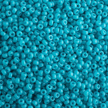 15/0 Miyuki Seed Beads #4480 Duracoat Deep Icy Blue 22g