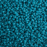 15/0 Miyuki Seed Beads #4483 Duracoat Tiffany Blue 22g