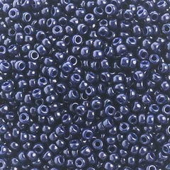 15/0 Miyuki Seed Beads #4494 Duracoat Indigo Navy Blue 22g