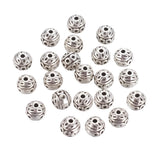 Round 8mm Textured, Antique Silver Beads 10/pk