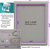 12.5x9.25" Bead Mat Tray with Clear Cover