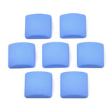 *Resin Cabochons, Square 16mm Pastel Blue 10/pk