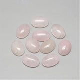 Gemstone Cabs, Oval 13x18mm Rose Quartz (Natural) 2/pk