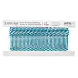 Crystal Lane Rhinestone Banding SS8 Aqua/Crystal 10yd/pk