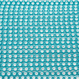 Crystal Lane Rhinestone Banding SS8 Aqua/Crystal 10yd/pk