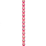 Crystal Lane Rhinestone Banding SS8 Hot Pink/Crystal AB 10yd/pk