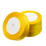 1" Satin Ribbon Yellow 25yd