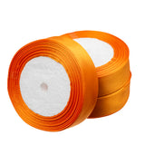 1" Satin Ribbon Orange 25yd