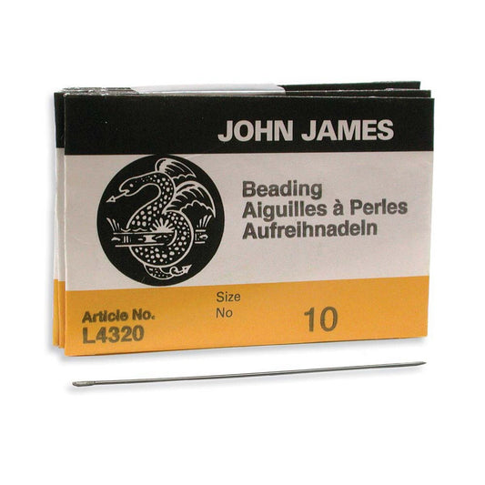 John James Beading #10 Needles 25/pk