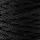 Macrame Cord 6mm Black 70yd