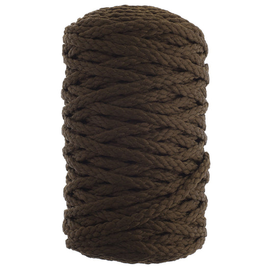 Macrame Cord 6mm Dark Brown 70yd