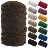 Macrame Cord 6mm Dark Brown 70yd