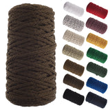 Macrame Cord 4mm Dark Brown 70yd