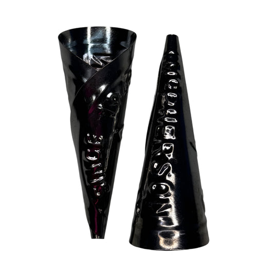 Mcpherson Jingle Cones, Adult Bright Hematite 100/pk