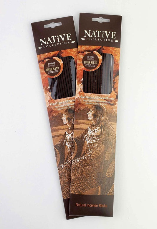 Native Collection Power Blend Incense 20/pk