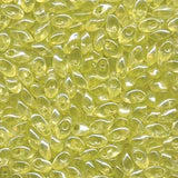 Long Magatama Beads #3501 Transparent Lemon 6g