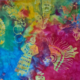 Dancer Batiks Rainbow 100% Cotton - Price Per Half Yard