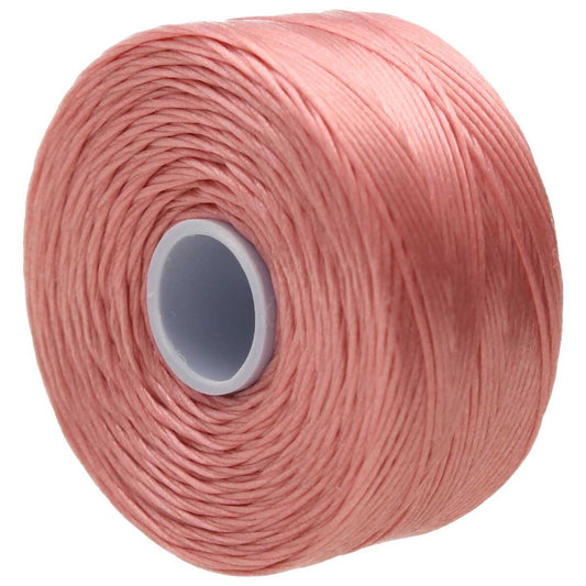 S-Lon Beading Thread 0.11mm Rose 78yd