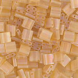 Tila Beads #0132FR Light Amber Matte AB 5.2g