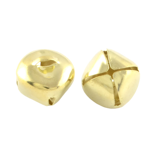 1/4" Gold Jingle Bells 50/pk