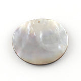 1.5" Black Lip Shell Pendant 1/pk