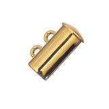 2 Strand Gold Slide Clasp 1/pk